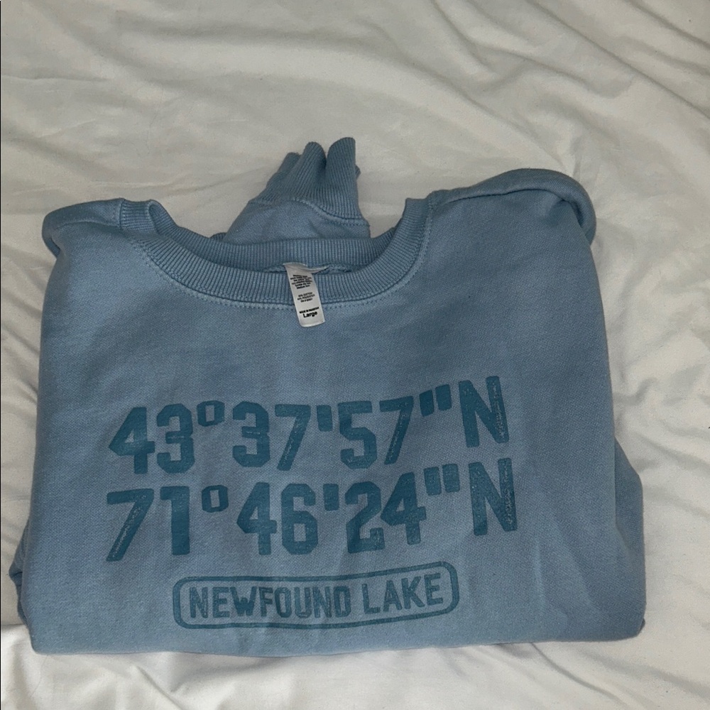 Newfound Lake Kids Blue Sweatshirt